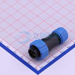 电缆对接插座/航空插头 6PIN/位 针缩略图