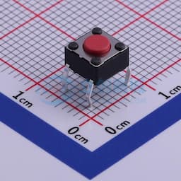 6.2*6.2*4.3mm 直插 轻触开关 【轻触】缩略图