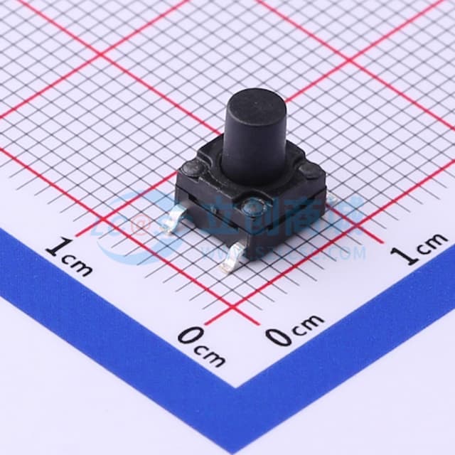 6*6*8mm 立贴 轻触开关实物图