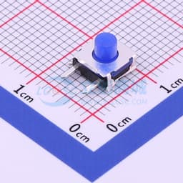 6.50mmx6.20mmx5 侧按带固定端子 【轻触】缩略图
