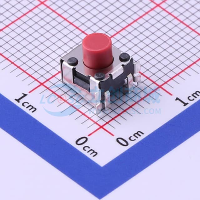 6*6*2.8mm 卧贴 轻触开关实物图