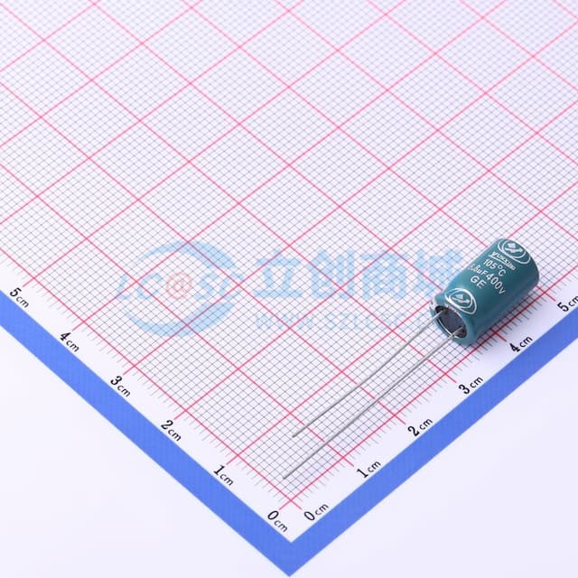 6.8uF ±20% 400V实物图