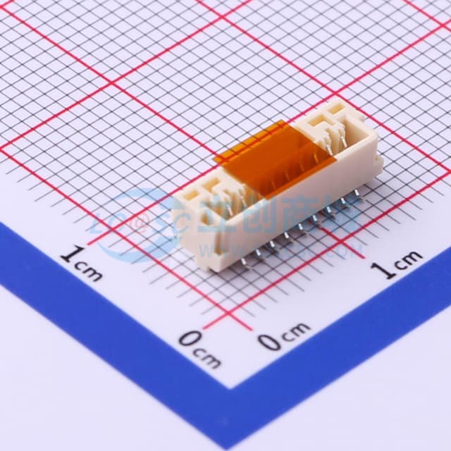 1x9P 间距:1.25mm 立贴 系列:GH实物图
