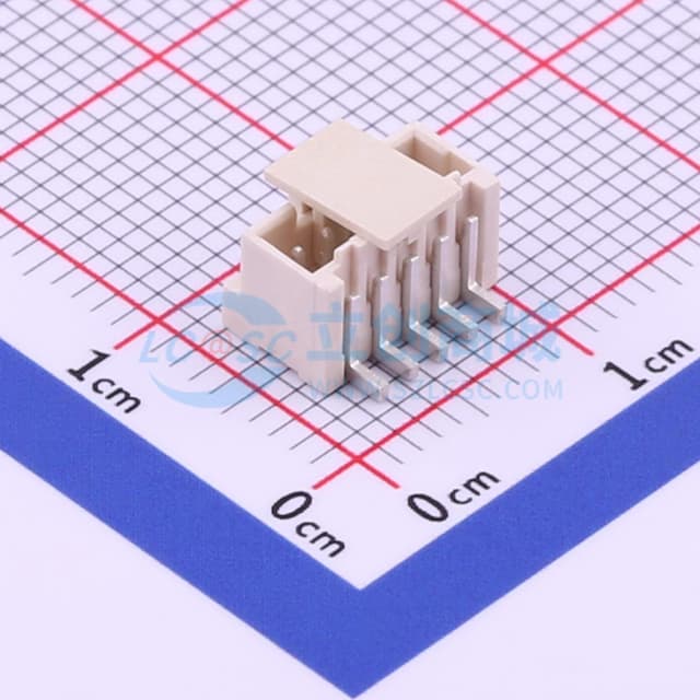 1x5P 间距:1.5mm 立贴实物图