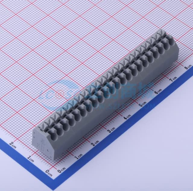 1x22P 3.5mm 每排P数:22 排数:1 【插件】实物图