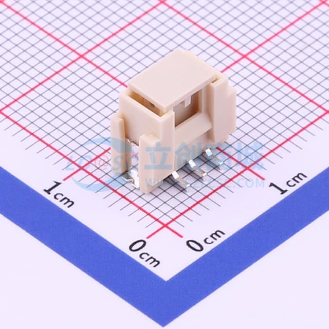 1x3P 间距:2mm 立贴实物图