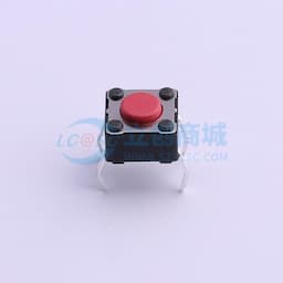 6.2*6.2*4.3mm 直插 轻触开关 【轻触】缩略图