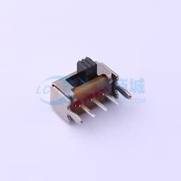 2档侧拨可过回流焊手感极佳抗腐蚀24小时柄高2MM拨动开关SK-12D07-L2-B 【拨动】缩略图