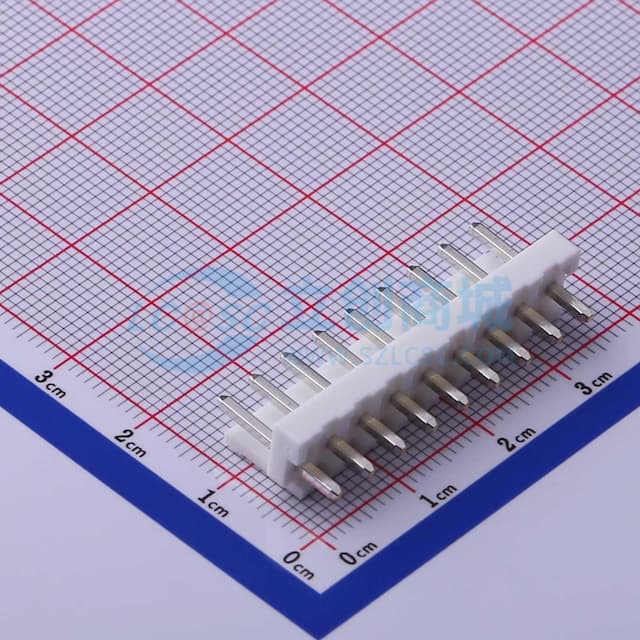 1x9P 间距:3.96mm 直插 系列:VH 【插件】实物图