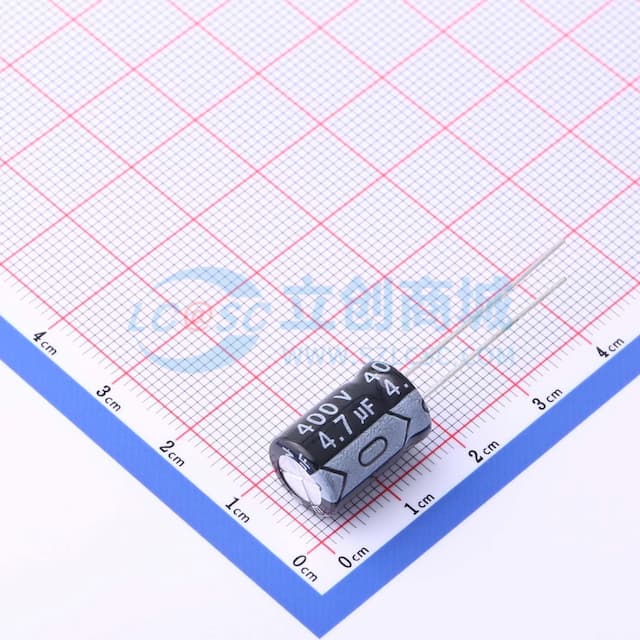 4.7uF ±20% 400V 【插件】实物图