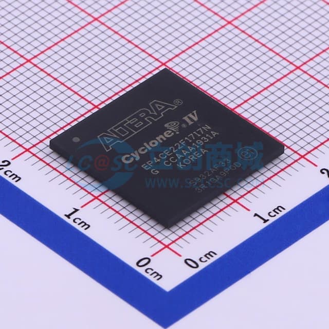 EP4CE22F17I7N实物图