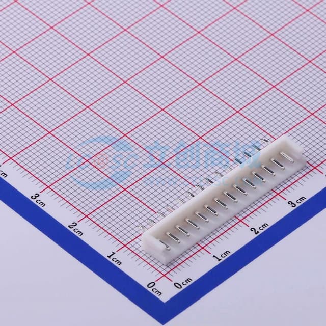 1x14P 间距:2.5mm 直插 系列:EH 【插件】实物图