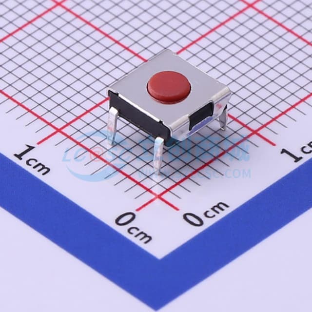 6.2*6.2*2.5mm 直插 轻触开关 【轻触】实物图