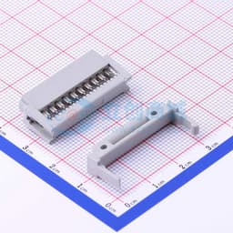 两件套 2.54mm 2x10P 排数:2 每排P数:10缩略图