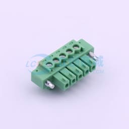 3.81mm 1x5P 排数:1 每排P数:5 螺丝固定缩略图