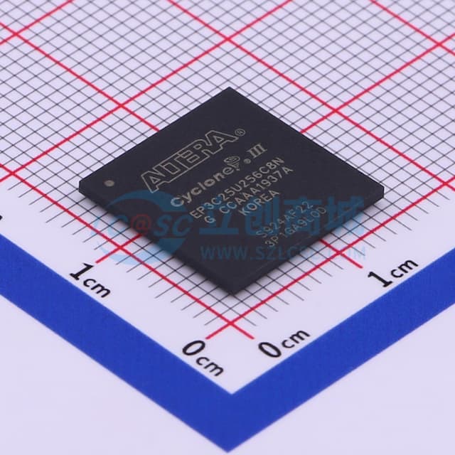 EP3C25U256C8N实物图