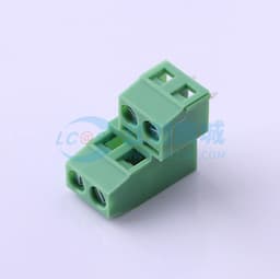 5mm 2x2P 排数:2 每排P数:2 直插 【螺钉】缩略图
