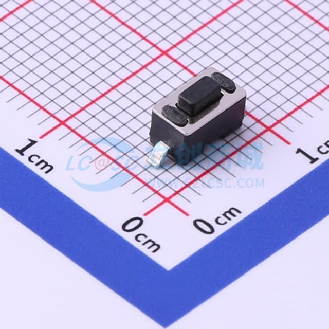 6*3.5*4.3mm 立贴 轻触开关实物图