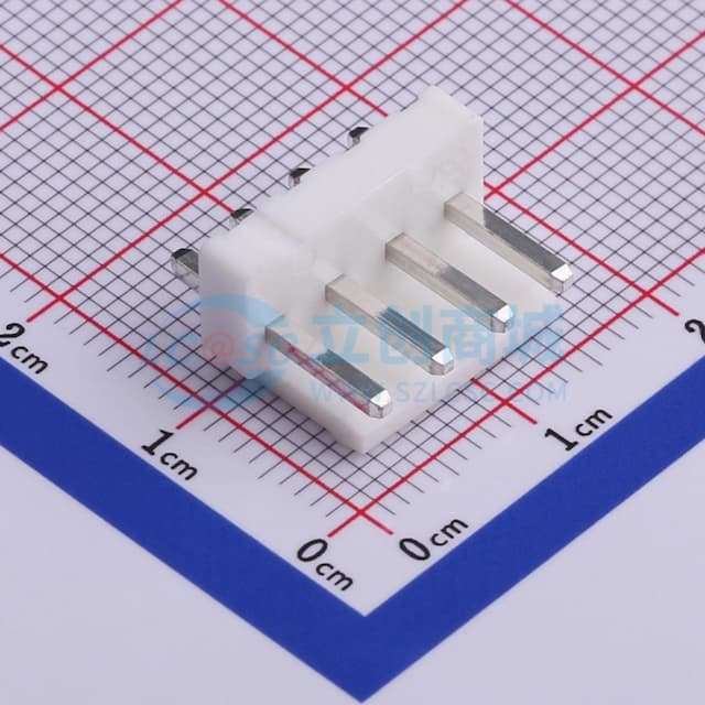1x4P 间距:3.96mm 直插 【插件】实物图