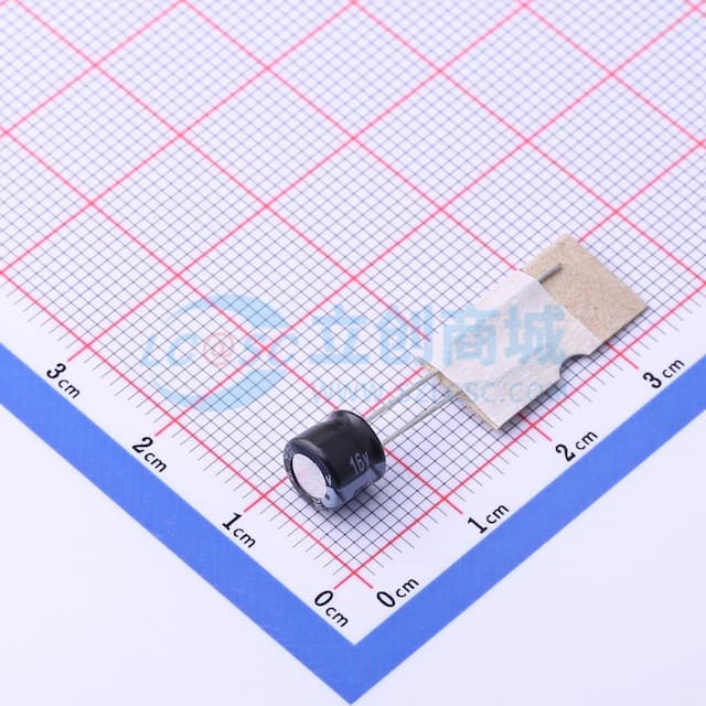 100uF ±20% 16V实物图