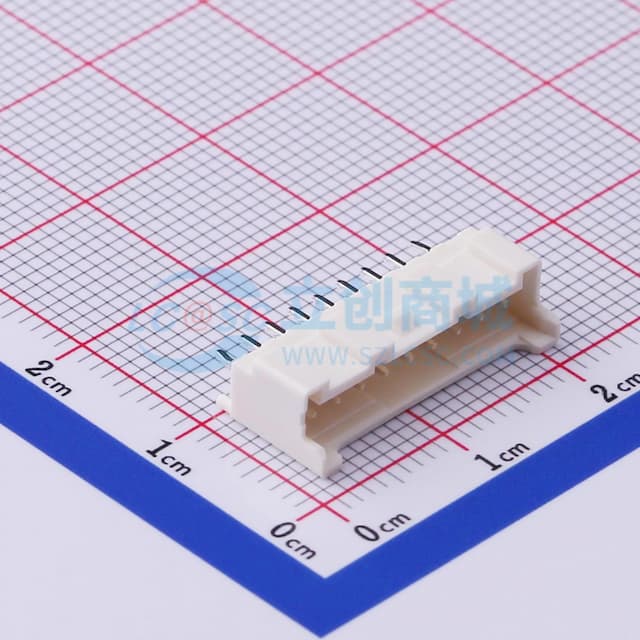 1x9P 间距:2mm 直插 系列:PA 【插件】实物图