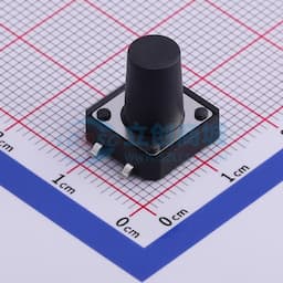 轻触开关12*12*13mm贴片四脚圆柄250gf缩略图