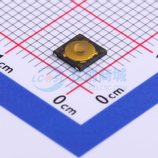 4.4*4.4*1.05mm 立贴 轻触开关实物图
