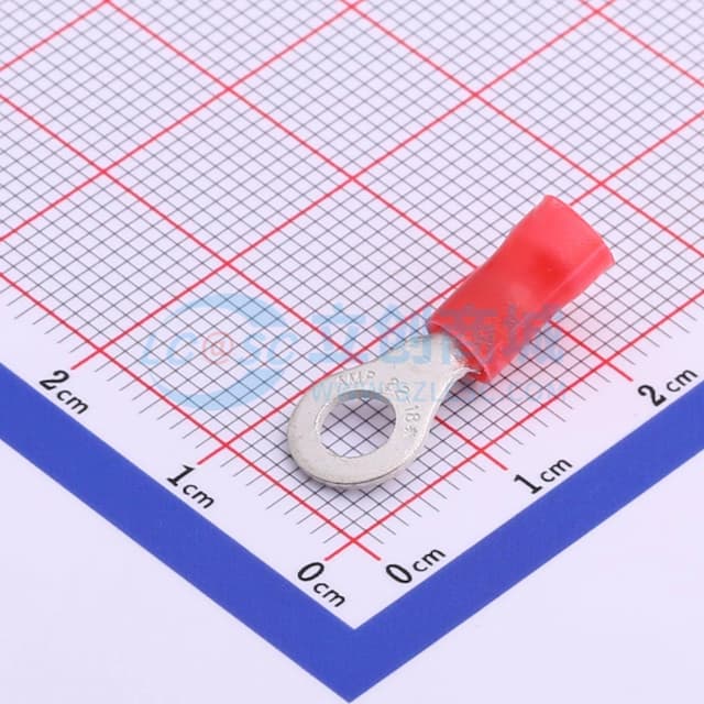 环形舌片端子，适用线径22 - 16 AWG实物图