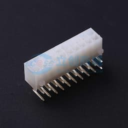 白色半透明 2x10P 间距:4.2mm 弯插【插件】缩略图