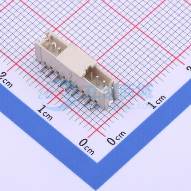1x9P 间距:1.5mm 立贴 系列:ZH实物图