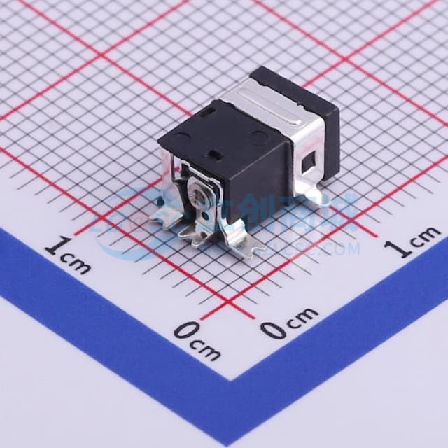 DC电源插座 内径:1.3mm 外径:3.7mm实物图