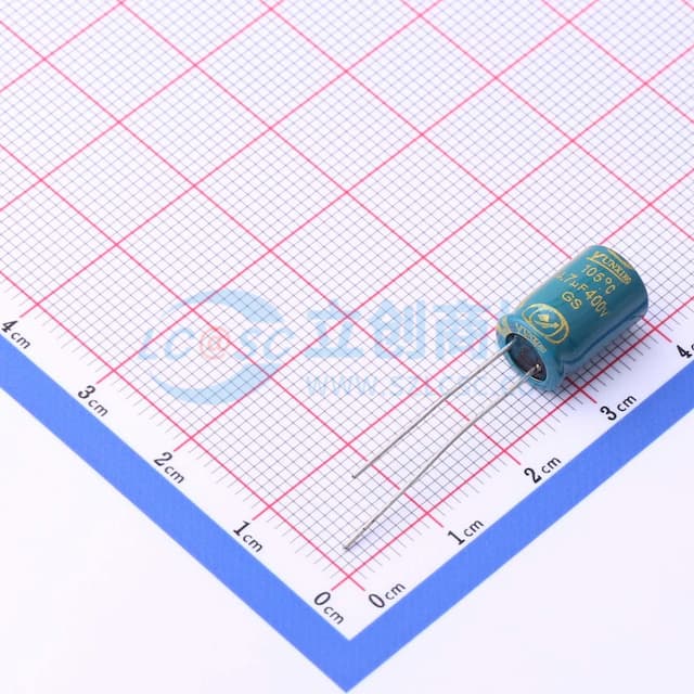 4.7uF ±20% 400V实物图