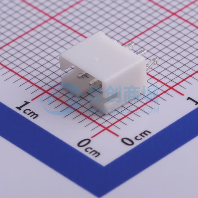 1x3P 间距:2mm 直插 【插件】实物图