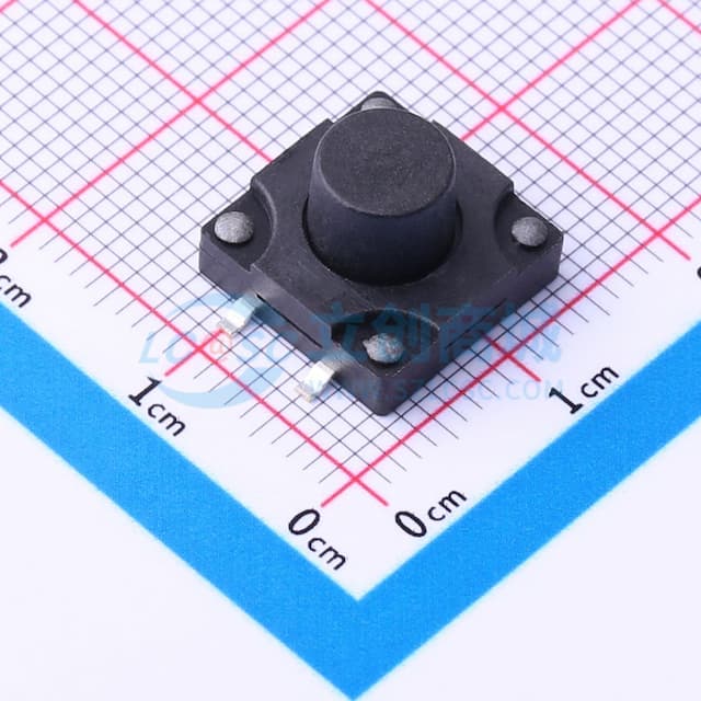 12x12x8贴片防水开关实物图