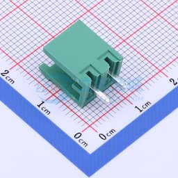 1x2P 5.08mm 排数:1 每排P数:2 【插件】缩略图