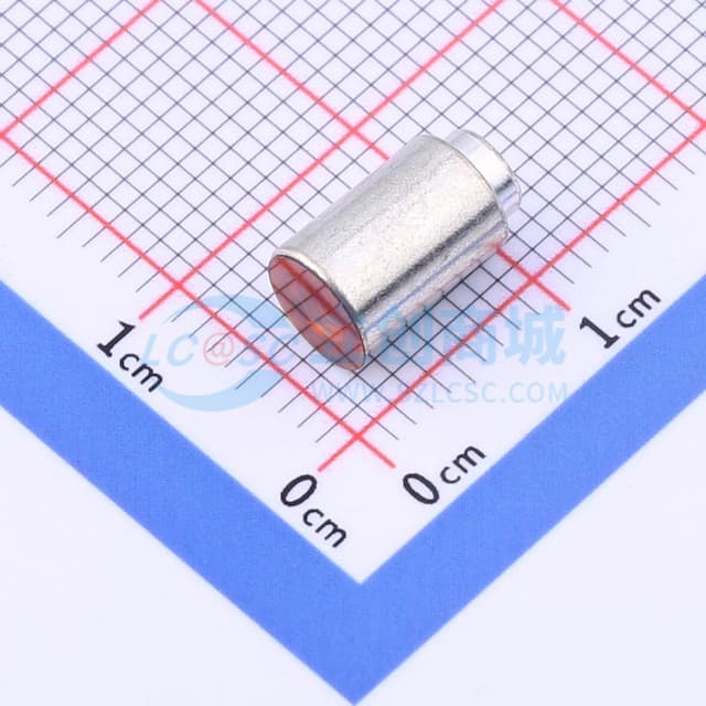 雄和远景，电路板表贴圆螺母柱，M3Xφ5.56X8+1.53，铜镀锡，编带装实物图