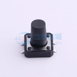 轻触开关12*12*13mm贴片四脚圆柄250gf缩略图