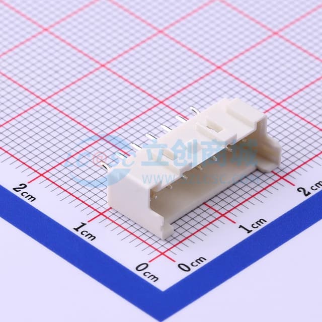 1x7P 间距:2.5mm 直插 【插件】实物图