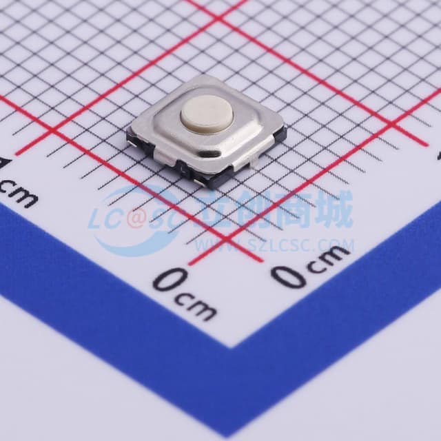 5.2*5.2*1.5mm 立贴 轻触开关实物图