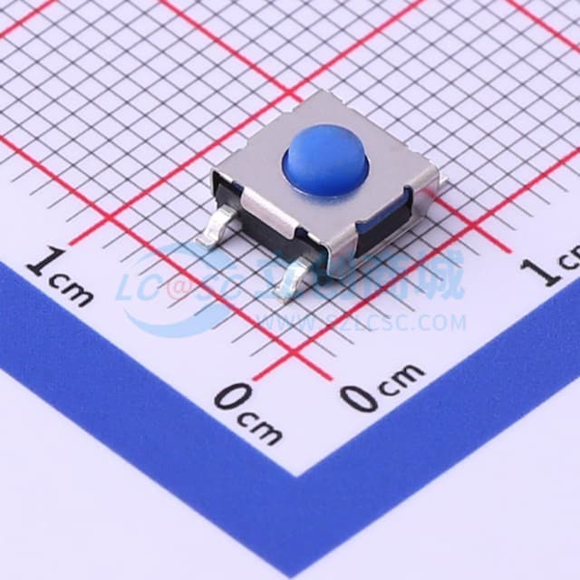 6.2*6.2*3.5mm 立贴 轻触开关实物图