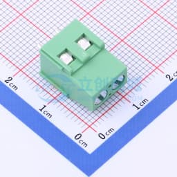 5.08mm 1x2P 排数:1 每排P数:2 直插 【插件】缩略图