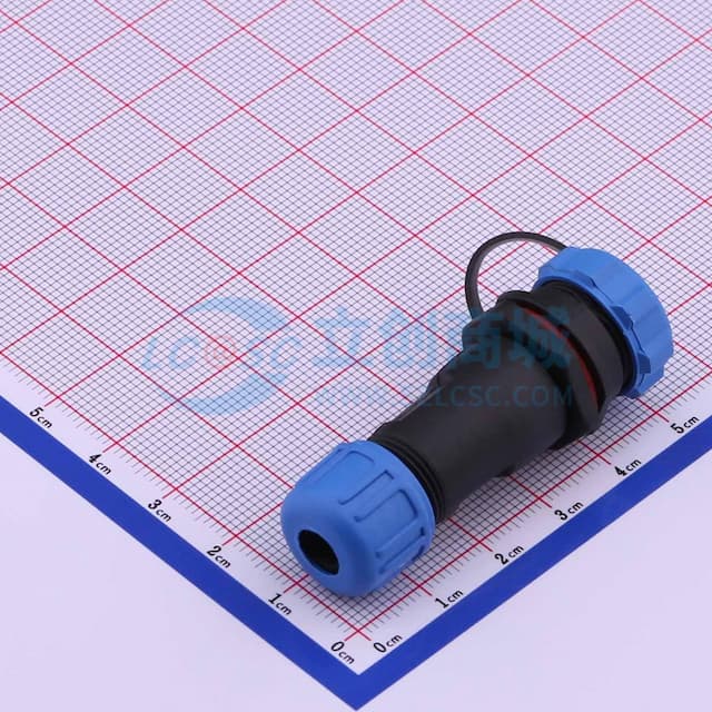 JH1311S-5电缆对接插座实物图