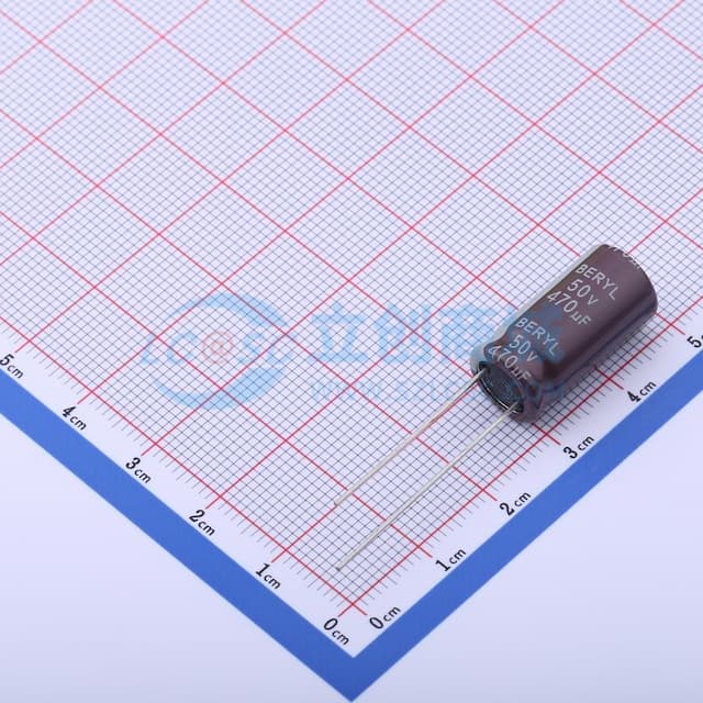 470uF ±20% 50V实物图