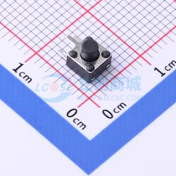 4.5*4.5*4.5mm 卧插 轻触开关 【插件】缩略图
