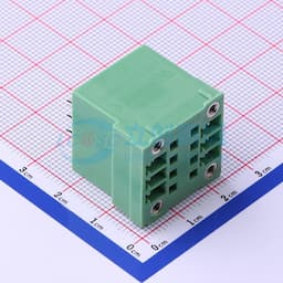 3.81mm 2x3P 排数:2 每排P数:3 螺丝固定 【插拔】缩略图