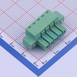 3.81mm 1x5P 排数:1 每排P数:5 螺丝固定缩略图