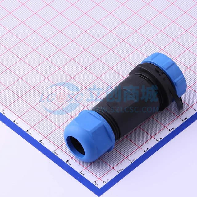 电缆对接插座JH2111P-9实物图