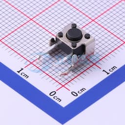6*6*4.3mm 卧插 轻触开关 【插件】缩略图