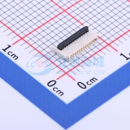 间距:0.5mm P数:12P 翻盖式 双侧触点/上下接缩略图