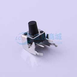 轻触开关6*6*8.0mm带支架插件四脚侧按250gf 【轻触】缩略图